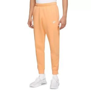 Nike Men's NSW Sportswear Club Fleece Jogger NEW BV2671-734 Orange SZ L
